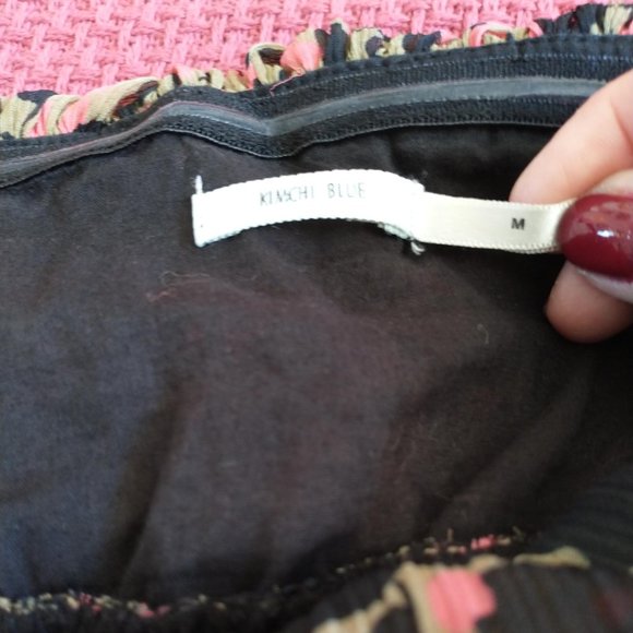 Urban Outfitters Kimchi Blue Floral Print Strapless Mini Dress - Picture 11 of 14